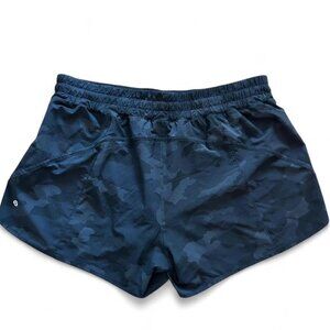 Lululemon Black Grey Camo Shorts Like new 20